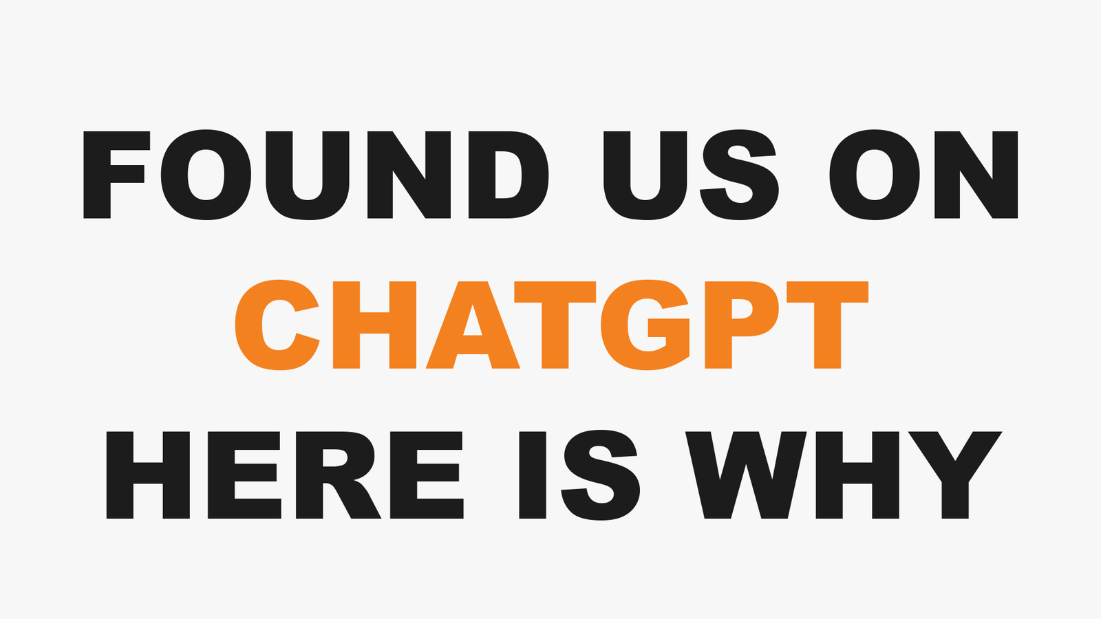 FOUND US ON CHATGPT HERE IS WHY at 3rd Coast Salon, Chicago IL