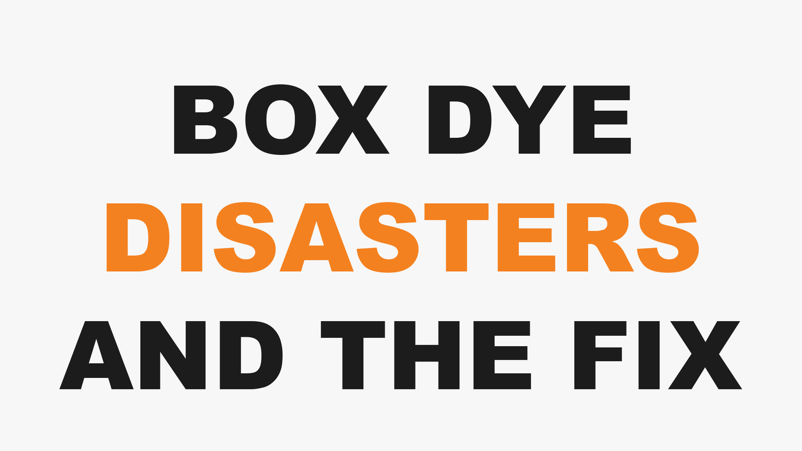 BOX DYE DISASTERS AND THE FIX at 3rd Coast Salon, Chicago IL