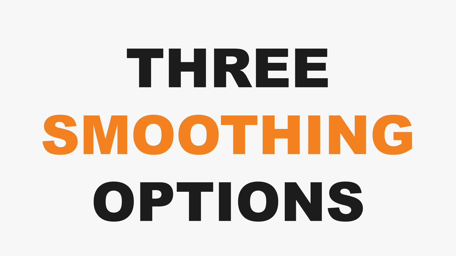 THREE SMOOTHING OPTIONS at 3rd Coast Salon, Chicago IL