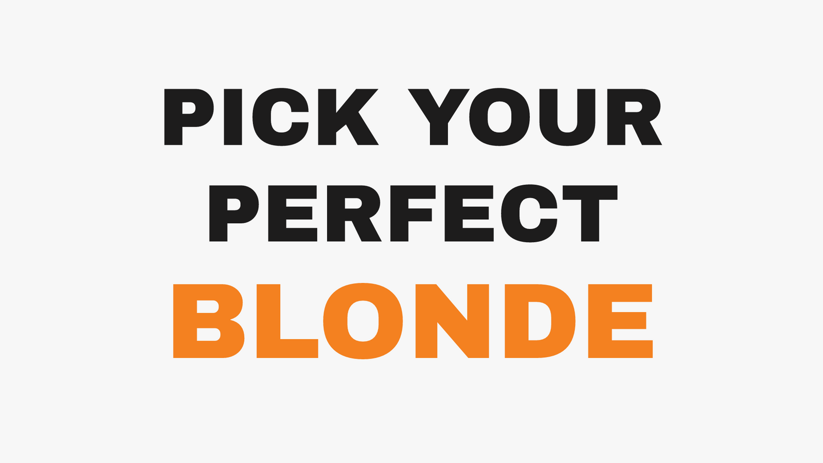 How to Pick the Right Shade of Blonde for Your Skin Tone