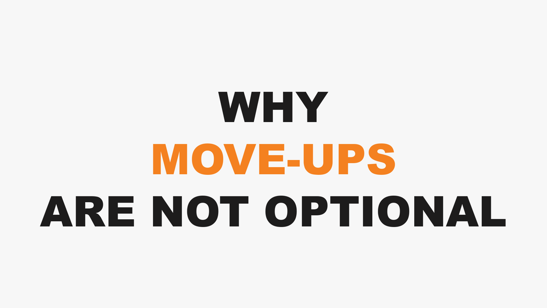 Extension Move-Ups: Why the Schedule Is Not Optional